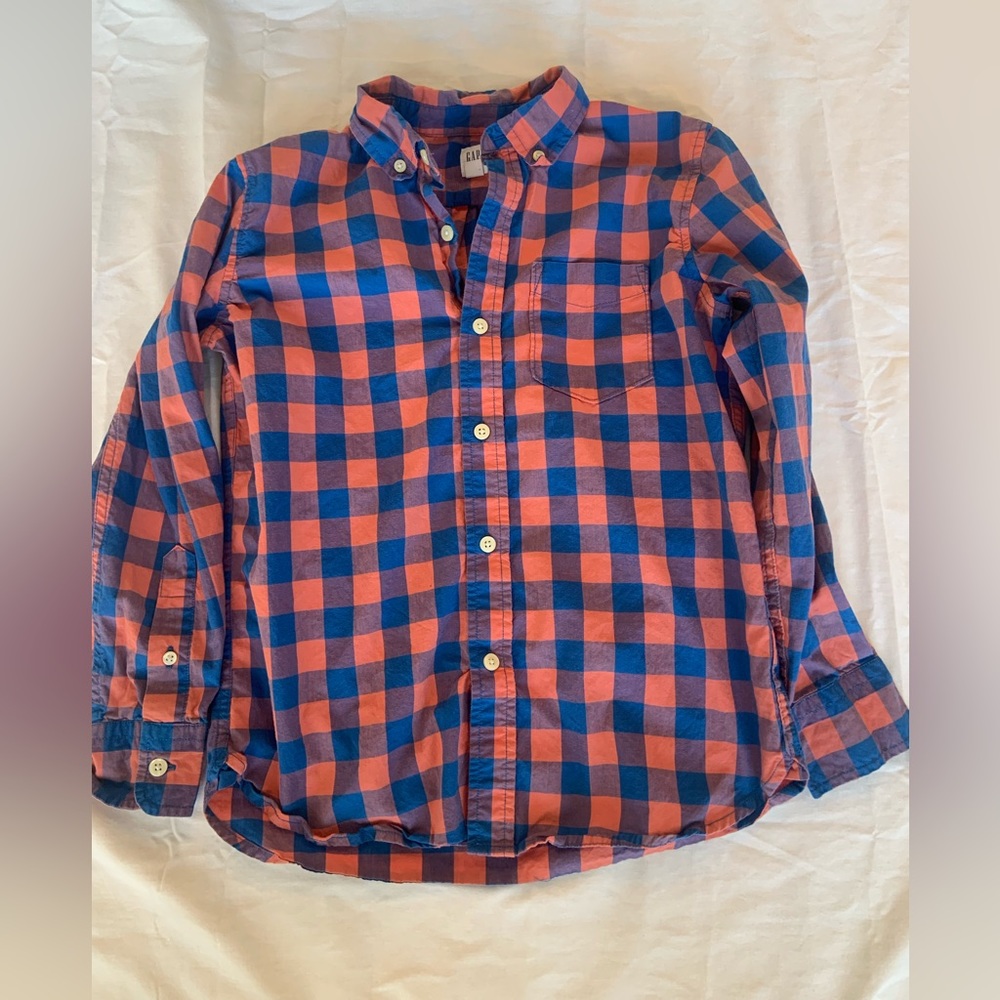 Gap boys button down shirt